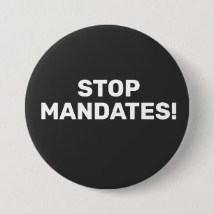 Widerstand Freiheit von Mandaten Button