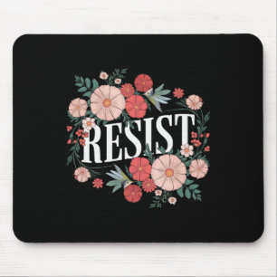 Widerstand gegen den Blumenprotest Trump gegen Tru Mousepad