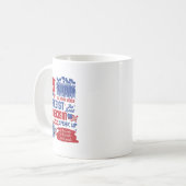 Widerstand gegen den Faschismus Kaffeetasse (Vorderseite Links)