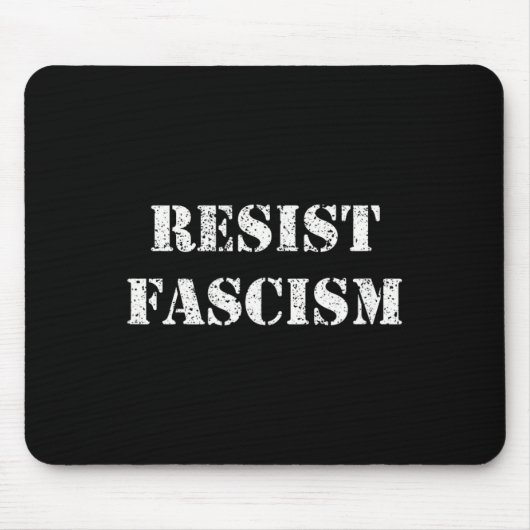 Widerstand gegen den Faschismus Mousepad (Vorne)