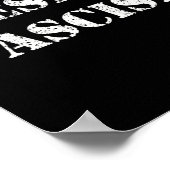 Widerstand gegen den Faschismus Poster (Ecke)