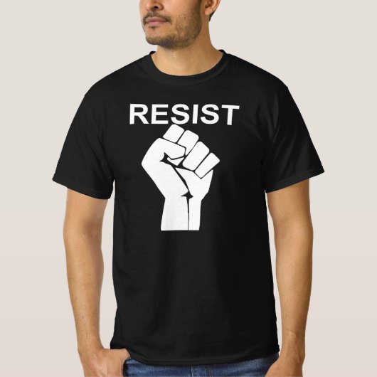 Widerstand gegen den Handgriff Aktivismus Protest  T-Shirt (Vorderseite)