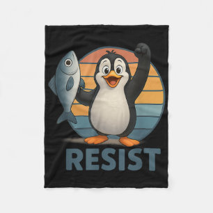 Widerstand gegen Penguin-Aktivismus-Pinguine Prote Fleecedecke
