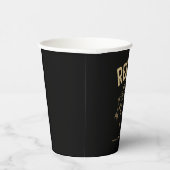 Widerstand gegen Pinguine-Aktivismus-Protest Vinta Pappbecher (Rechts)