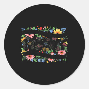 Widerstand gegen politische Proteste nicht mein Pr Runder Aufkleber