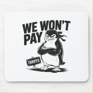 Widerstand gegen politische Ungerechtigkeit Funny Mousepad