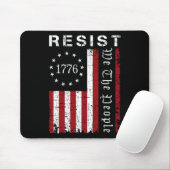 Widerstand gegen Protest Wir, die Volksflagge Prot Mousepad (Mit Mouse)