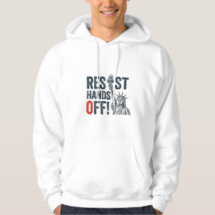 Widerstand gegen Trump gegen den Status der Freihe Hoodie