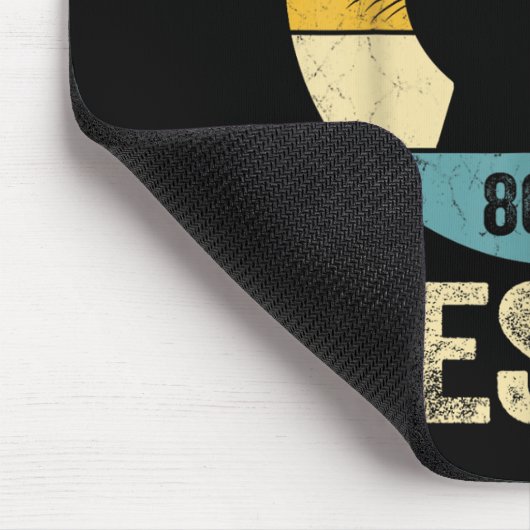 Widerstand gegen Trump T-Shirt Retro Widerstand ge Mousepad (Ecke)