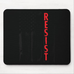 Widerstand gegen Trump-T-Shirts - amerikanischer F Mousepad
