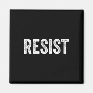 Widerstand gegen Trumpf Protest März Politischer D Magnet