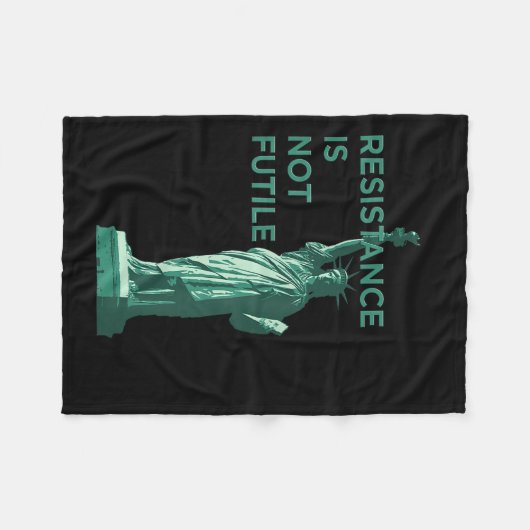 Widerstand ist nicht nutzbar grafisch fleecedecke (Vorderseite (Horizontal))