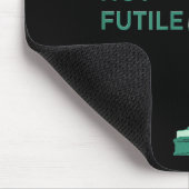 Widerstand ist nicht nutzbar grafisch mousepad (Ecke)