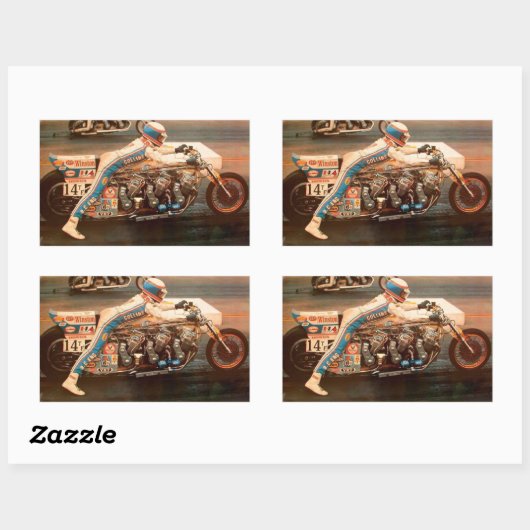 WIDERSTAND-LAUFEN RECHTECKIGER AUFKLEBER (Blatt)