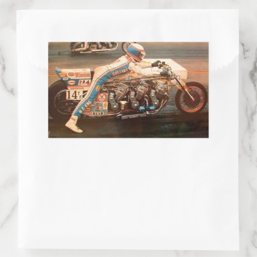 WIDERSTAND-LAUFEN RECHTECKIGER AUFKLEBER (Tasche)