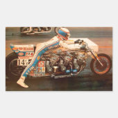 WIDERSTAND-LAUFEN RECHTECKIGER AUFKLEBER (Vorderseite)