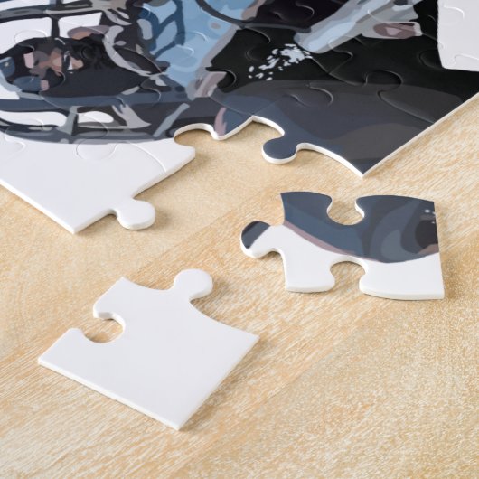 Widerstand-Laufen u. Vintages Dragsters Puzzle (Seite)