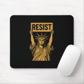 Widerstand Statue Of Liberty Rebellischer Protest Mousepad (Mit Mouse)