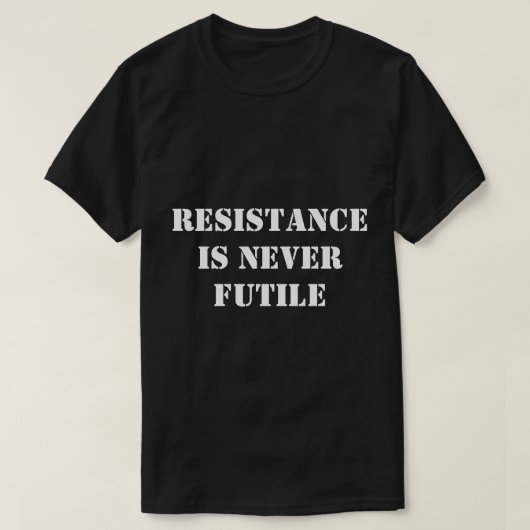 Widerstand T-Shirt (Design vorne)
