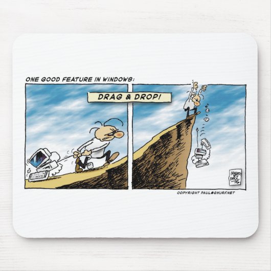 Widerstand - und - Tropfen Mousepad (Vorne)