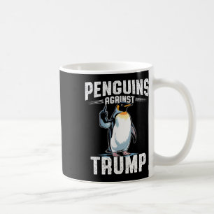 Widerstand von Pinguinen gegen Trump - Besteuerung Kaffeetasse