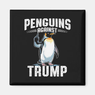 Widerstand von Pinguinen gegen Trump - Besteuerung Magnet