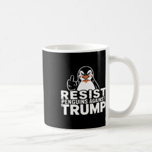 Widerstand von Pinguinen gegen Trump-Zölle - Mitte Kaffeetasse