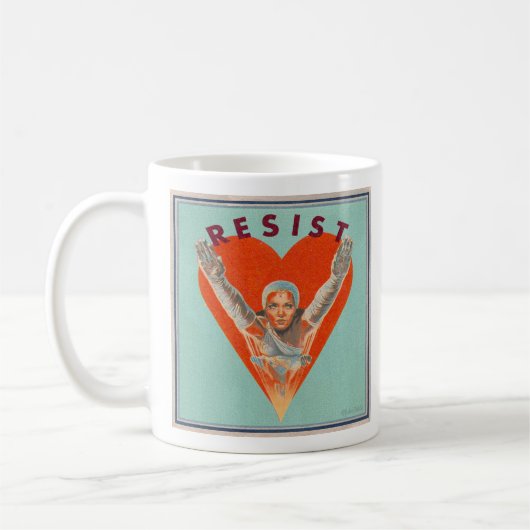 Widerstandkaffee-Tasse! Kaffeetasse (Links)