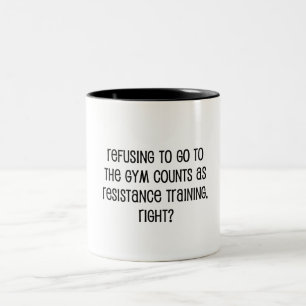 Widerstandsbildung Zweifarbige Tasse