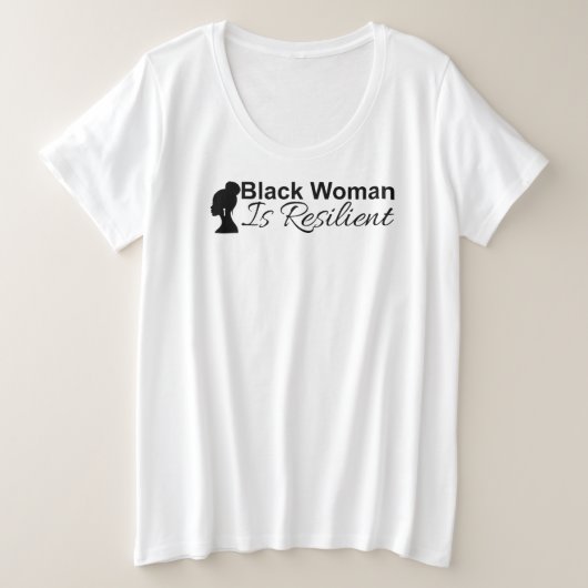 Widerstandsfähig Große Größe T-Shirt (Design vorne)