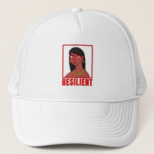 widerstandsfähig truckerkappe (Vorderseite)