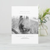 Widerstandsfähige Klasse des seriellen Abschlusses Einladung (Stehend Vorderseite)