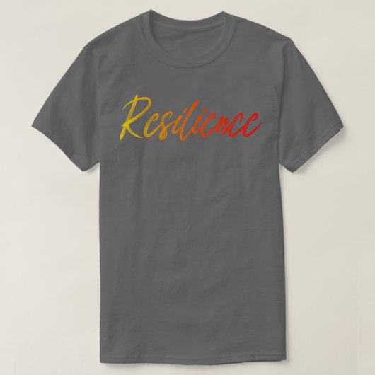Widerstandsfähigkeit 4 T-Shirt (Design vorne)