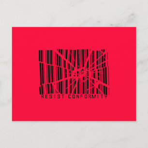 Widerstandskonformität Postkarte