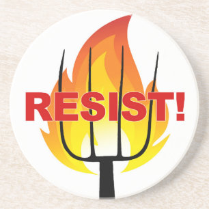 Widerstandskorrektur Sandstein Untersetzer