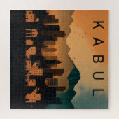 Widerstandskraft in der Nacht: Ein Minimalistische Puzzle (Horizontal)