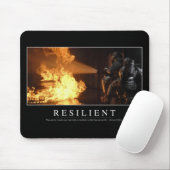 Widerstandskraft: inspirierendes Zitat Mousepad (Mit Mouse)