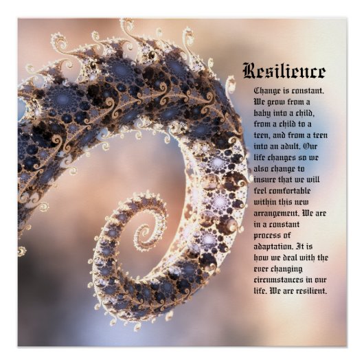 Widerstandskraft Poster (Vorderseite)