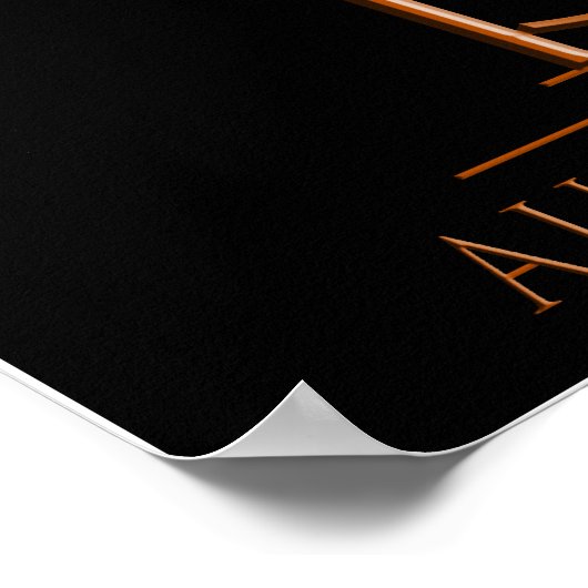 Widerstandskraft Poster (Ecke)