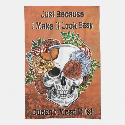 Widerstandskraft - Unnachgiebige Willensbekenntnis Geschirrtuch (Vertikal)