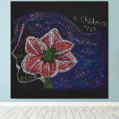 Widerstandskraft von Frauen Gestrickte Leinwand Ku (Insitu (Holzboden))