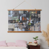 Widerstandskraft Wandteppich Mit Holzrahmen (Schlafzimmer)