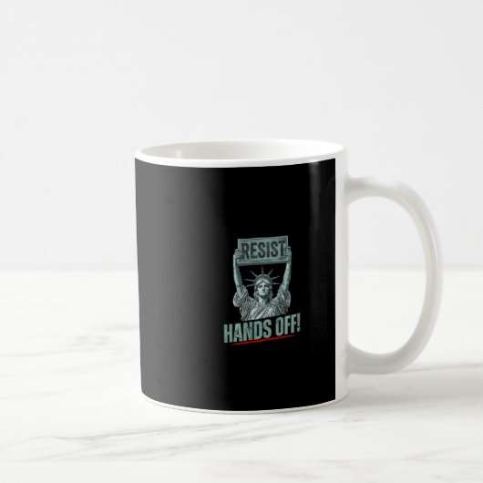 Widerstandsstatus der Freiheitshand von Prot Kaffeetasse (Rechts)