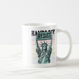 Widerstandsstatus der Freiheitshand von Prot Kaffeetasse