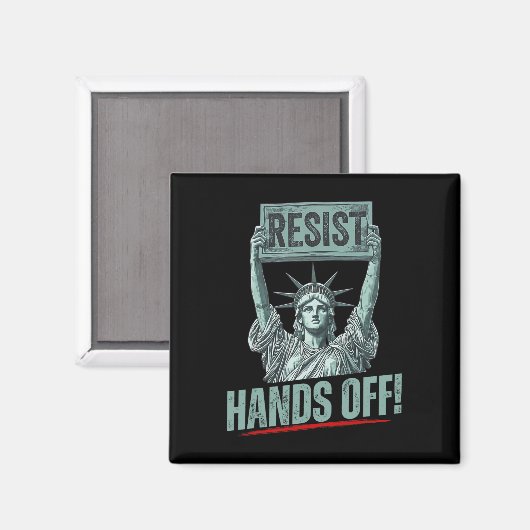 Widerstandsstatus der Freiheitshand von Prot Magnet (Vorderseite/Rückseite)