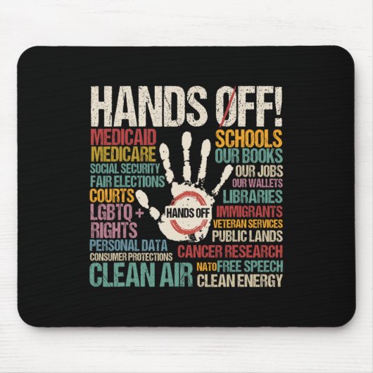 Widerstandsstatus der Freiheitshand von Prot Mousepad (Vorne)