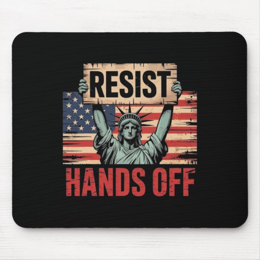 Widerstandsstatus der Freiheitshand von Prot Mousepad (Vorne)