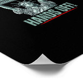 Widerstandsstatus der Freiheitshand von Prot Poster (Ecke)