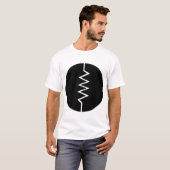 Widerstandssymbol - Circlated T-Shirt (Vorne ganz)