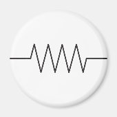 Widerstandssymbol Magnet (Vorne)